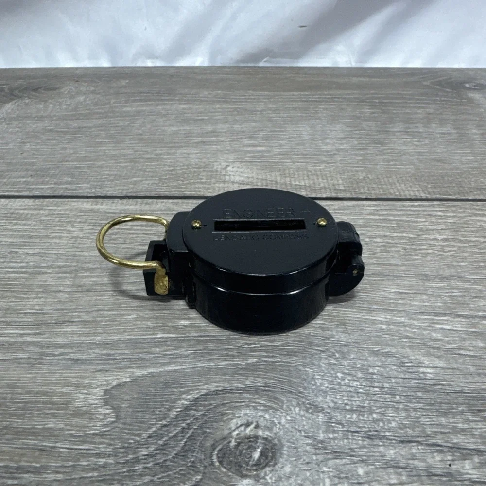 Vintage Engineer Lensatic Compass Directional Hiking Navigation
